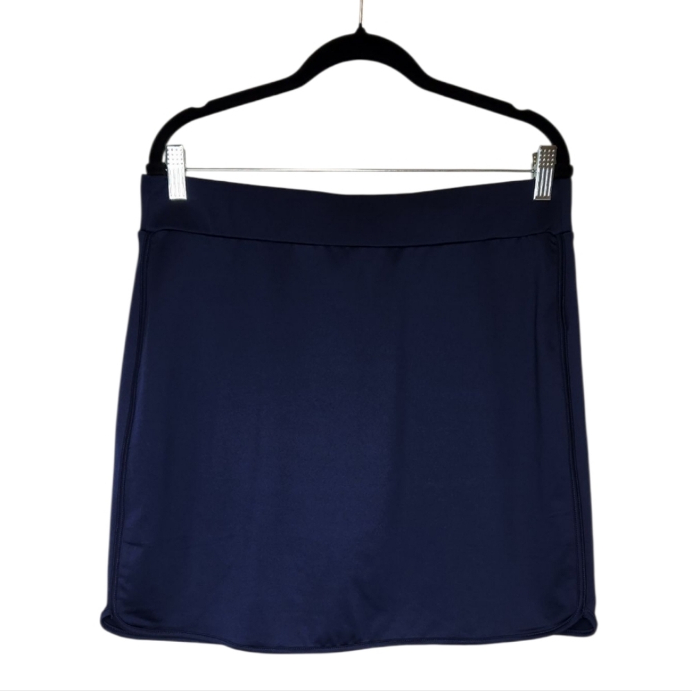 NEW J Crew Factory Navy Skort Size Large